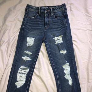 American Eagle Ripped  Jeggings